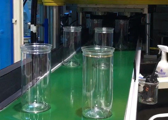 HAUSTIER 120ml Glas-Einspritzungs-Ausdehnungs-Blasformen-Maschine PCTG 100ml